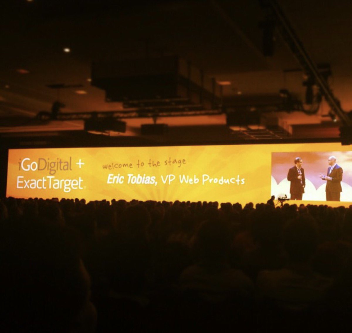 erictobiasIN's tweet photo. Hard to believe today is the 4-year anniversary of the #iGoDigital #ExactTarget acquisition - so thankful for the opportunity & experience https://t.co/3nAAIyY8xP