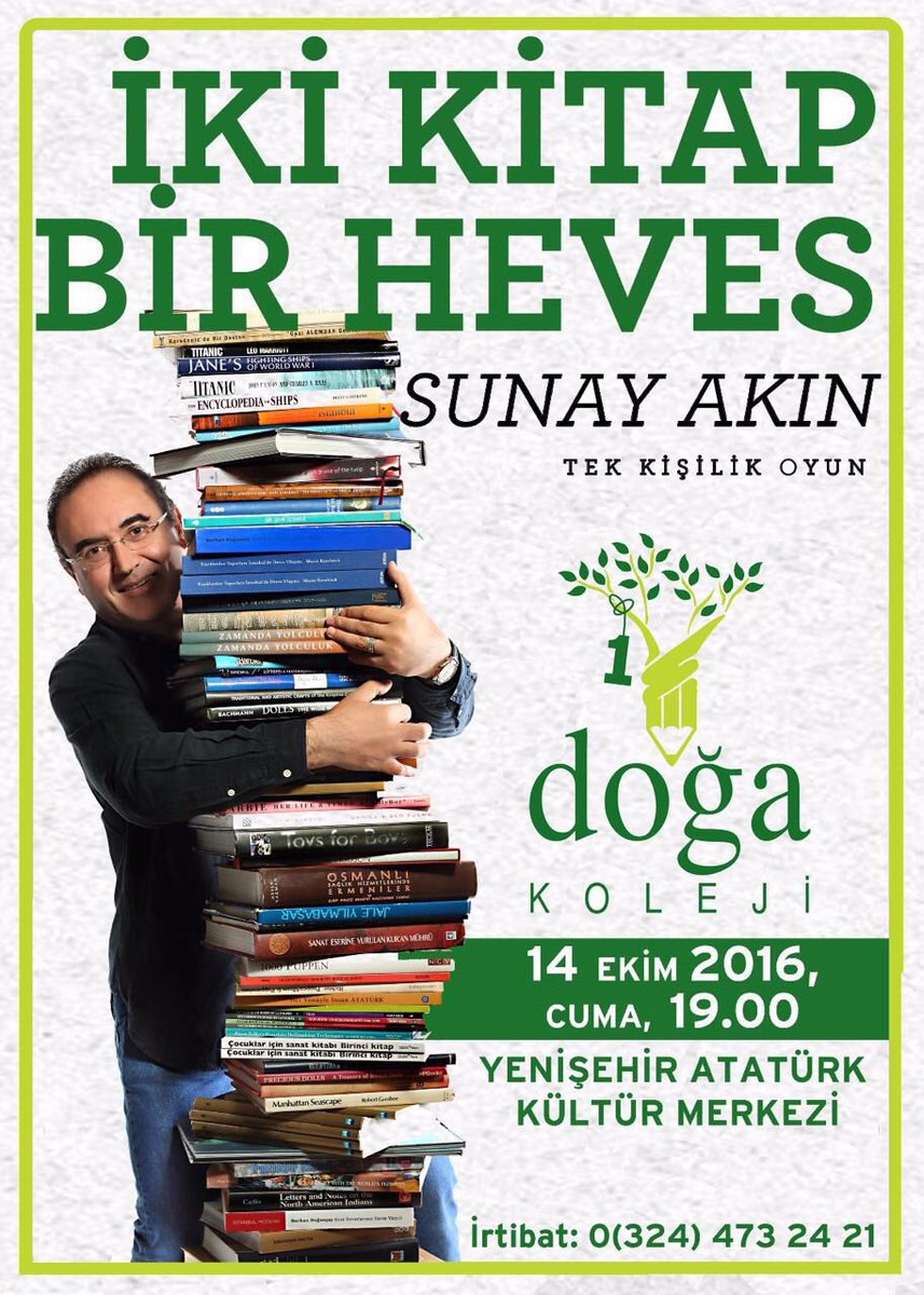 SunayAkin's tweet photo. Mersin'e duyurulur:
14 Ekim, Cuma, saat 19:00
Yenişehir Atatürk Kültür Merkezi https://t.co/RGTNNxDHBP