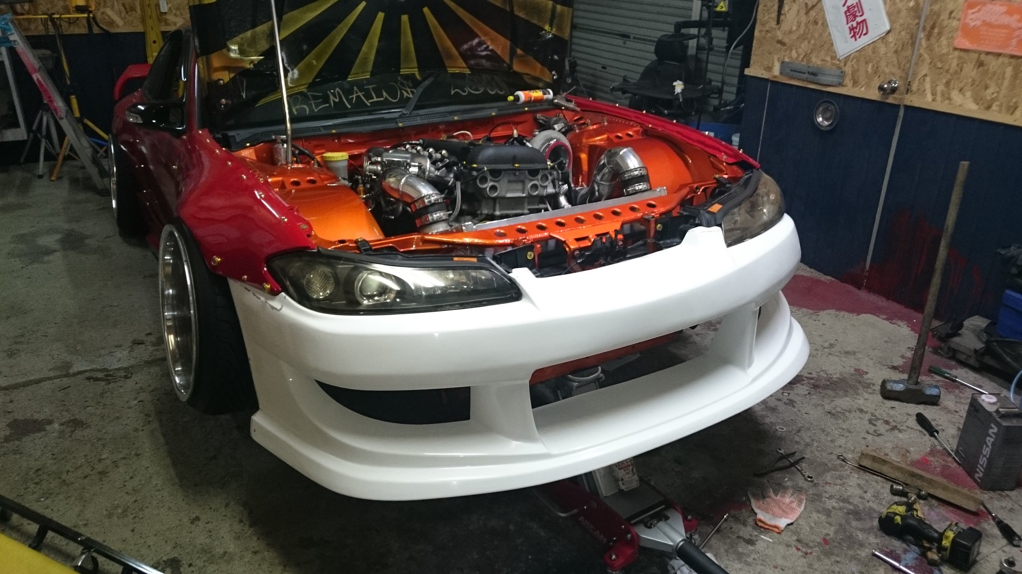 シルビア s14 大塚風鼓膜破り（大塚風 S14 前期 シルビア 各種