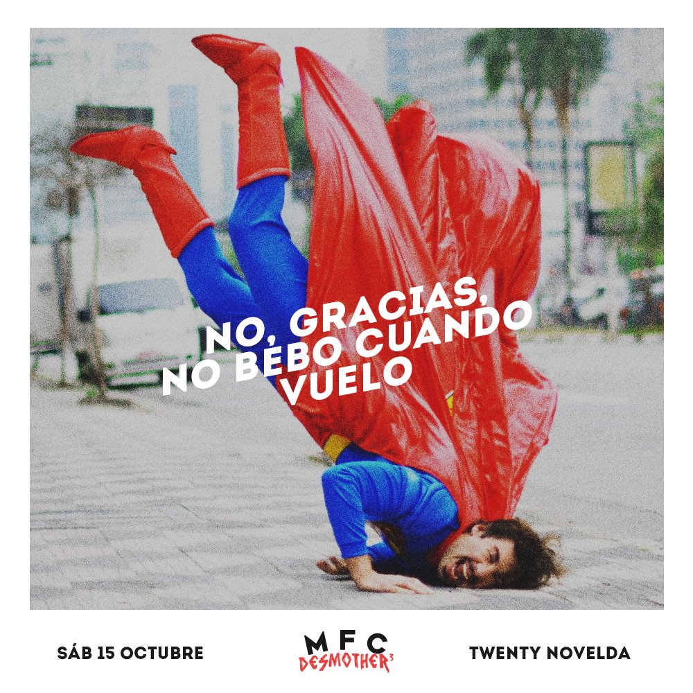 Este sábado recuerda: Si vuelvas, no bebas #MFCDesmother3