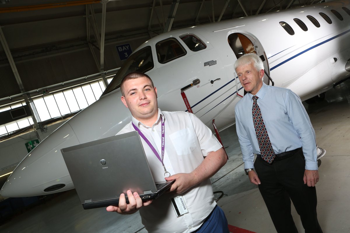 Sky’s the limit for high-flying Higher Apprentice Jamie bit.ly/2d76rRo #aac2016 <a href="/ApprenticeWales/">Prentisiaethau Cymru | Apprenticeships Wales</a> @colegcambria @MarshallAviation