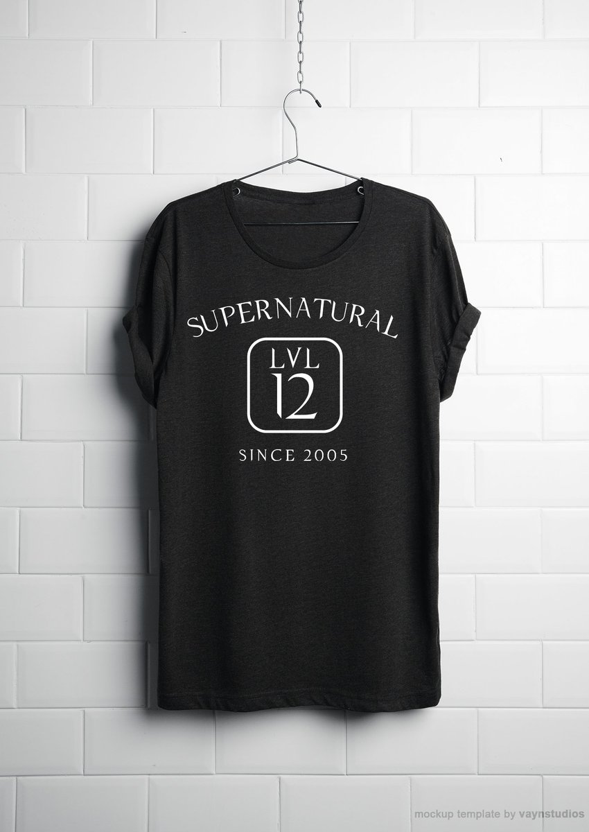 SPNapp's tweet photo. #GIVEAWAY 
Your chance to get your free #Supernatural T-shirt,
Rules : Follow  + RT this tweet and pinned tweet.
#SPNFAMILY https://t.co/XZi6eByQpA