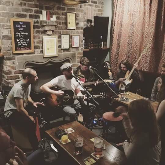 A Nice intimate setting at The Earl Gray in Leek. Great Atmosphere :)