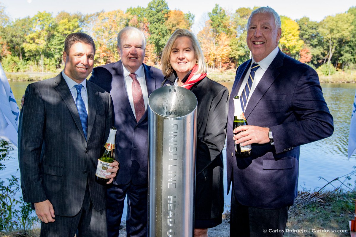 HOCR's tweet photo. Welcoming in the new permanent Finish Line markers with @MattBeatonEEA, @RepKevinHonan, Vicary Graham @BNYMellonWealth &amp; Fred Schoch #HOCR52 https://t.co/yEdLxyeBuf