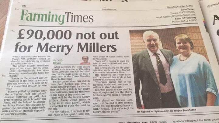 ianmerrymillers's tweet photo. #marcheshour can you help with an #auction item for our charity doo next May? We would love to smash the £90k. https://t.co/88oMmlRq9j
