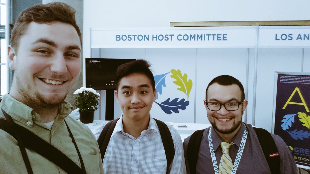 Do you think our Wentworth Environmental Collaborative members enjoyed the Greenbuild Conference in LA? I would say so