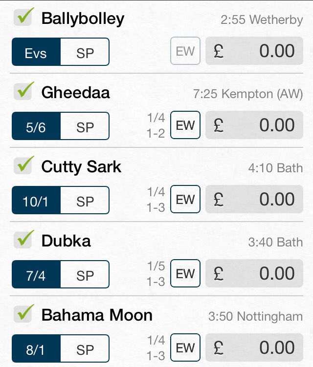 threetipsaday's tweet image. Today's tips!!!💰💰💰💰💰We made £177.50 profit yesterday!🐎✅