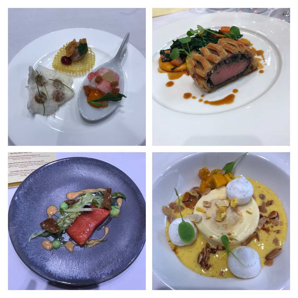 kerryapford's tweet photo. Cracking lunch at Credit Suisse!  Practice for our NSPCC dinner @RA_Food @chefjeremyford @AddyFerg @AlRobinsonChef https://t.co/J1C8HeQYvI
