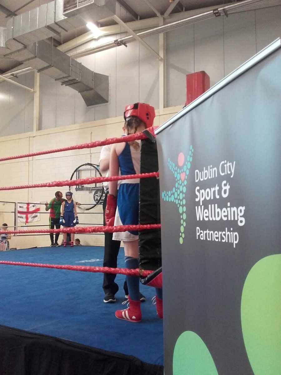 dccsportsrec's tweet photo. Some action from the Esker Female Box- Cup last weekend. 360 girls battled it out in what what was a fantastic event. #womeninsport #DCSWP https://t.co/Lg8YurxJCj