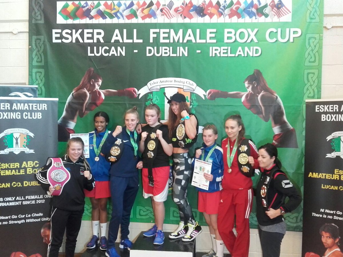 dccsportsrec's tweet photo. Some action from the Esker Female Box- Cup last weekend. 360 girls battled it out in what what was a fantastic event. #womeninsport #DCSWP https://t.co/Lg8YurxJCj