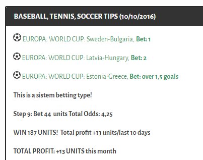 buysportpicks's tweet photo. #888sportsbetting #betting #bettingadvic #bettingen #bettingexpert #bettingexperts #bettingfail #bettingfix  https://t.co/grURnwVkVM https://t.co/7OgdPKzXlL