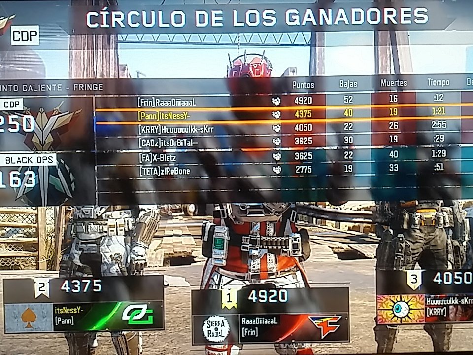 xNessY__'s tweet image. Buena partida @zlExoTiiz ala próxima no tires cuando te sacan raps i 3 espectros 
Bye bye ❤