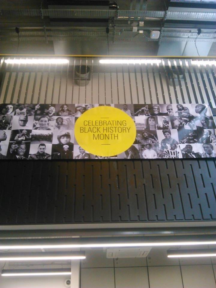 <a href="/TheUnionMMU/">The Union, Manchester Metropolitan University</a> And their amazing banner celebrating #BlackHistoryMonth Is finally up #MMU