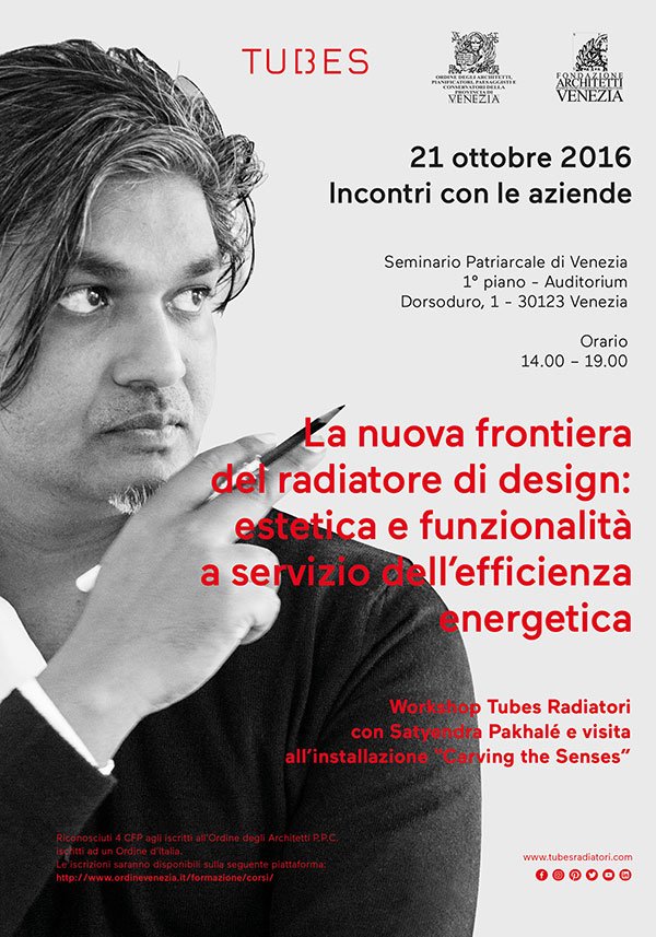 TubesRadiatori's tweet photo. 21st of October #Tubesradiatori will held a workshop to architects with a special guest #SatyendraPakhalè #workshop #architects #venice https://t.co/gQVfjuXvCo