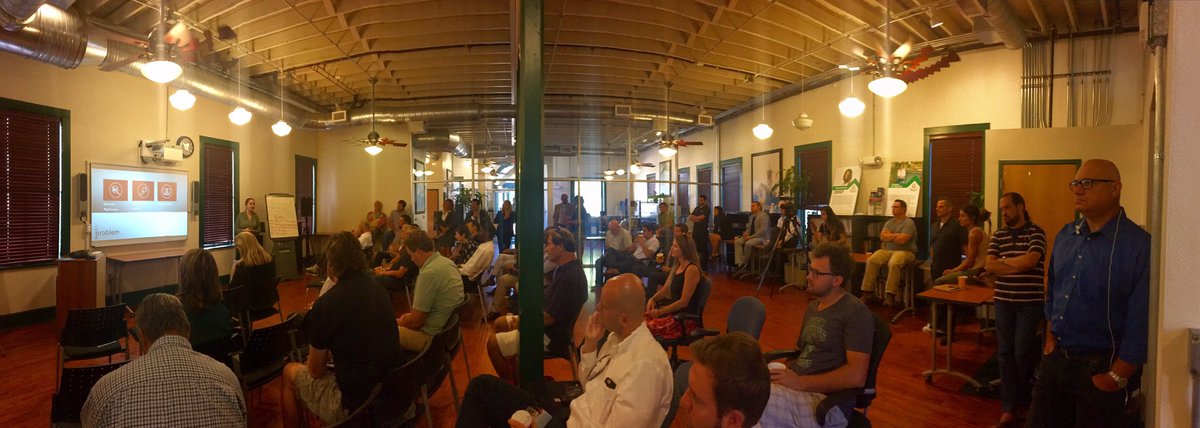 1MillionCupsSTP's tweet photo. From Orlando #MyLoop providing a customized personal network #1MC #1MCSTP https://t.co/Ex9pnmdiUO https://t.co/7CTXu4TdXk