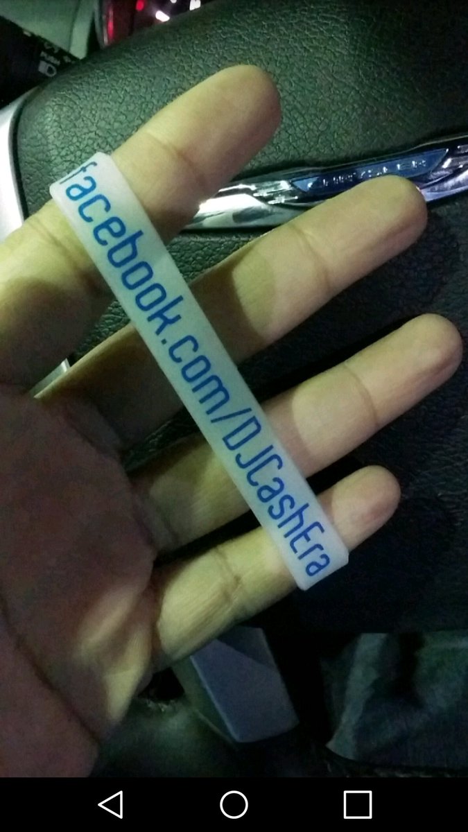 DJCaShEra's tweet photo. Official DJ Ca$h Era glow in the dark wristbands are finally in!!!! 

#DJ #DJCa$hEra https://t.co/k5uioitRfc