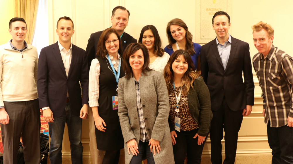 AtlantaLaura's tweet image. Our awesome team that made last week's Meet @Pardot session happen. It takes a village! Win a #DF16 prize pack: pardot.com/b2b-marketing-…