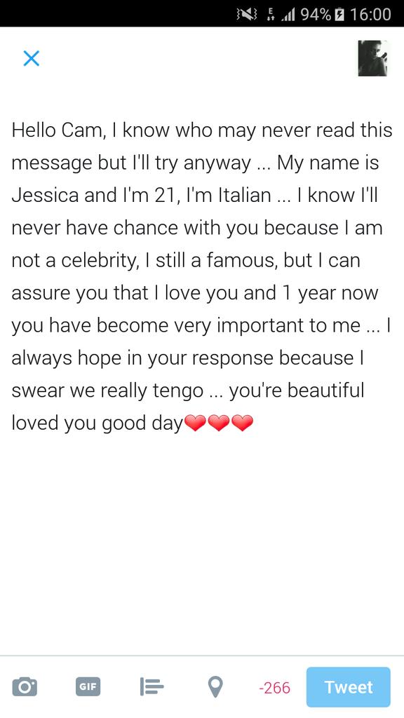 jessicamuresu's tweet photo. I love you❤❤❤ @camerondallas https://t.co/qnvLpKoxWI