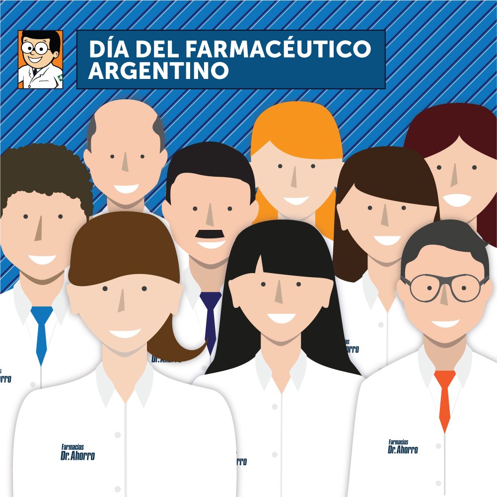 Feliz día del farmacéutico Argentino
¡Gracias por la vocación de servicio y el profesionalismo!