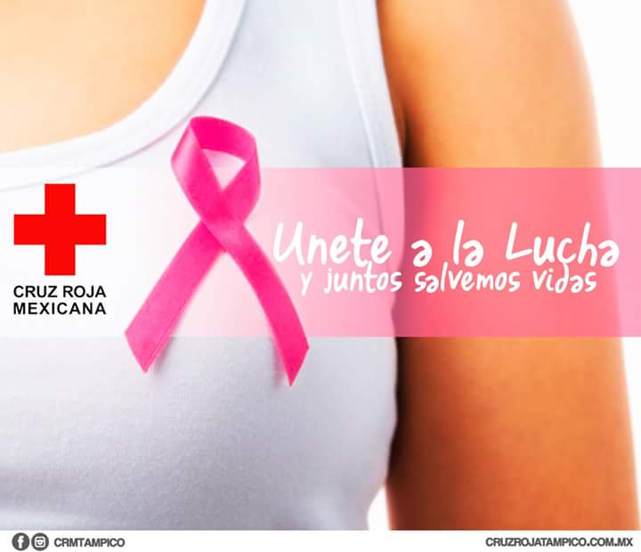CRMTAMPICO's tweet photo. Octubre es el mes de la lucha contra el cáncer de mama, Únete y juntos salvemos vidas. https://t.co/ve44aRL9mC