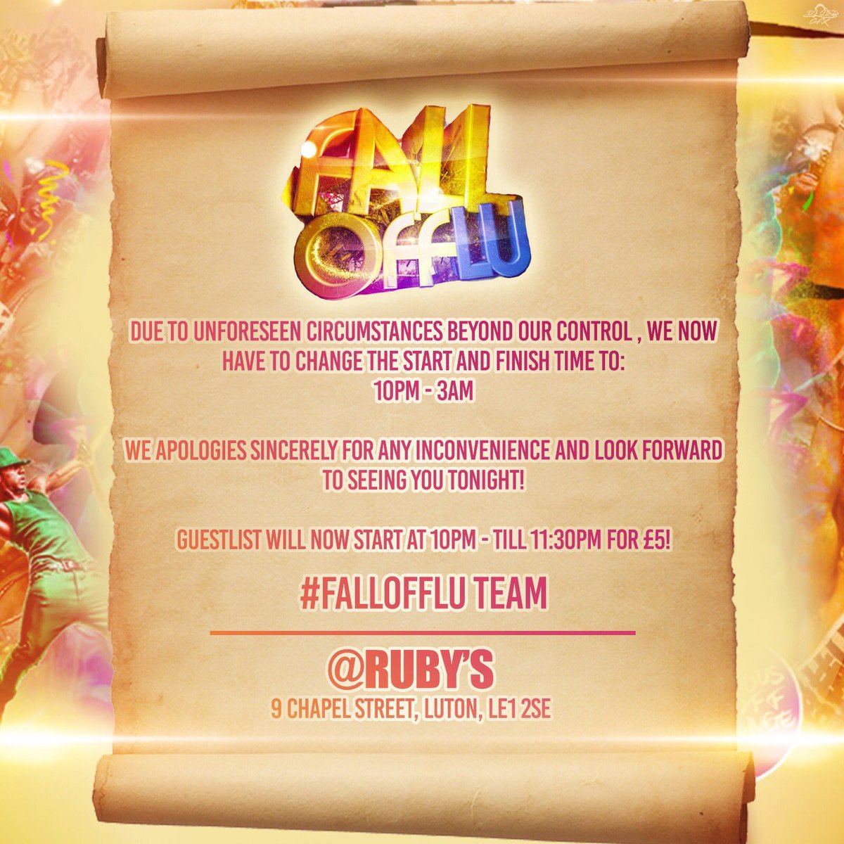 Tino_Kissi's tweet photo. Tonight I'll Be In Luton Supporting The #PlayHousePR &amp; @UKUNISCENE Families At #FallOffLU 🎉

Get Your Name On Guest List &amp; Get There Early‼️ https://t.co/qz7MHbsC1K
