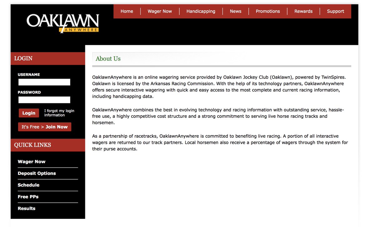 ARWinsIn2016's tweet photo. The front group for Oaklawn and Southland is attacking Issue 5 over "online sports betting".  Wonder what they think this is? https://t.co/1gWgcJONxC