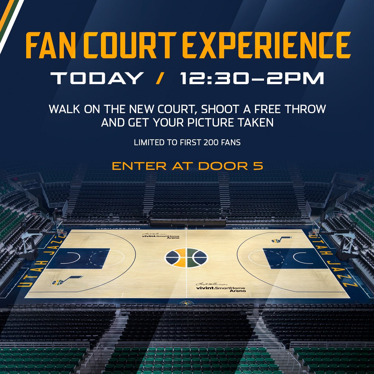 🚶🏀🚶‍♀️📸🕧  TODAY - be one of the first to check out the new court! https://t.co/SEYyEAbj7Y