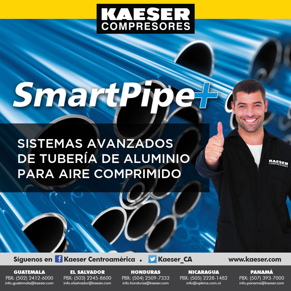 Kaeser_CA's tweet image. #KaeserCompresores
Presenta su nueva Tubería Modular para aplicaciones de Aire Comprimido
#SmartPipe+