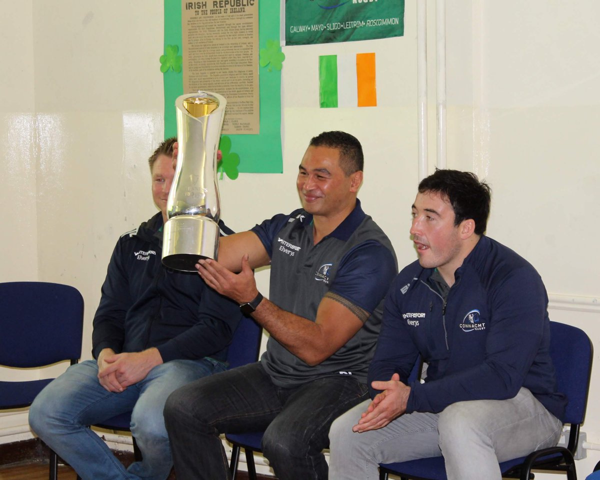 MercyGalway's tweet photo. #MercyPupils and #MercyStaff thank you @connachtrugby for your #InspiringTalks #GreatRoleModels #Visit NEW website https://t.co/7R38quQE7Y https://t.co/ywEXG6444U