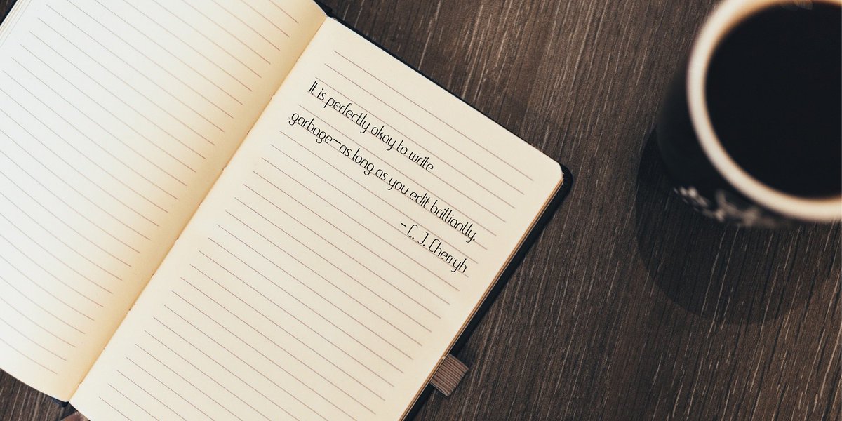Mavenfy's tweet photo. It's perfectly okay to write garbage - as long as you can edit brilliantly.
#GoCrisp #MavenfyPad #NotePad #ContentWriting #Writing https://t.co/5iVIiMLVUf