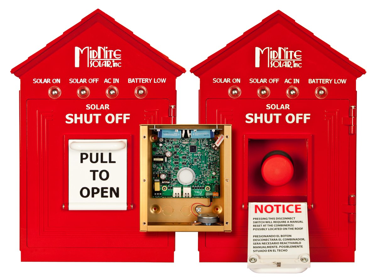 MidNiteSolar's tweet photo. Join us Wed 10/19 for a #Midnitesolar Rapid Shut Down Webinar! https://t.co/xFUHcvPGp5 #solar #power #midnite https://t.co/Cppzz9MupU