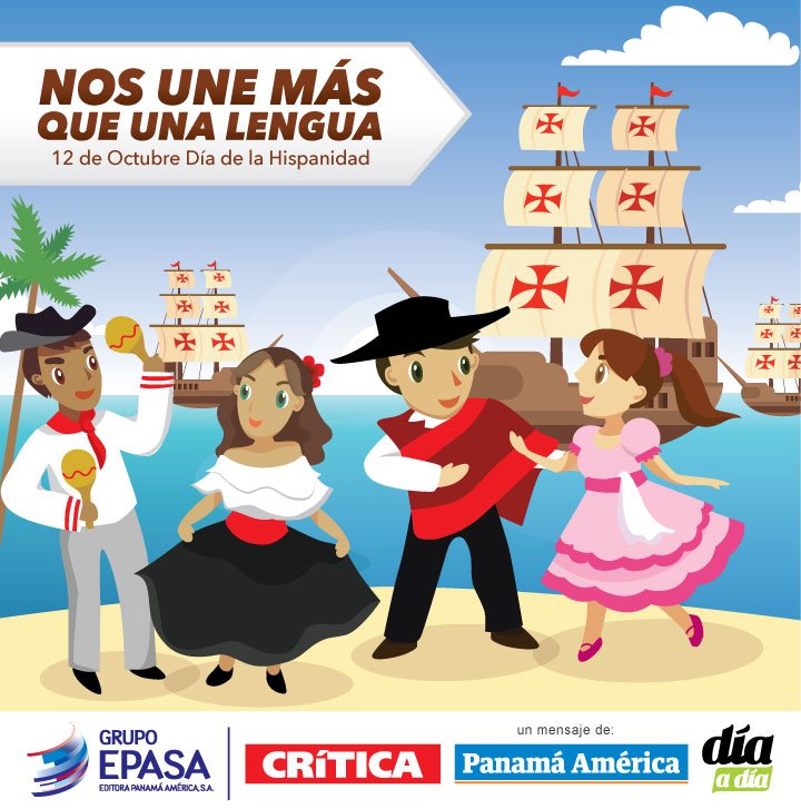 El #DíadelaRaza Se celebra en conmemoración del descubrimiento de  América por el navegante Cristóbal Colón en 1492. #GenteConPropósito