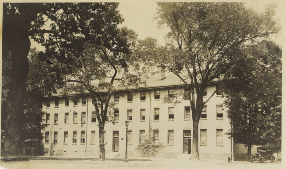 uncarchives's tweet photo. On this day in 1793, UNC trustees laid the cornerstone of Old East, the first public university building in the United States. https://t.co/gNnqa8Q9aK