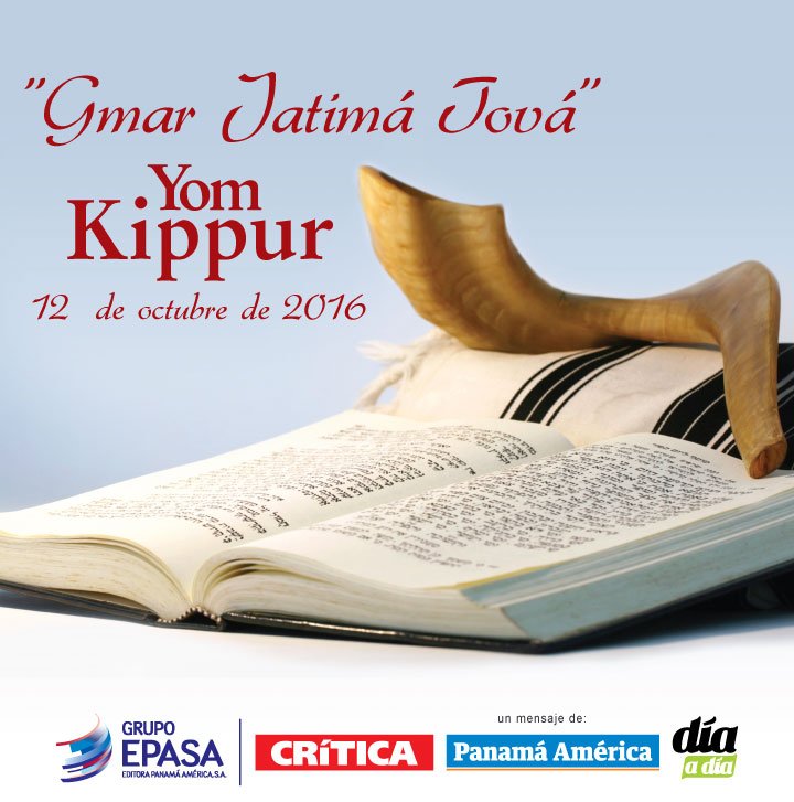 Los judíos en todo el mundo celebran hoy #YomKippur una de sus principales fiestas. Deseamos que sean inscritos en el libro de la vida.