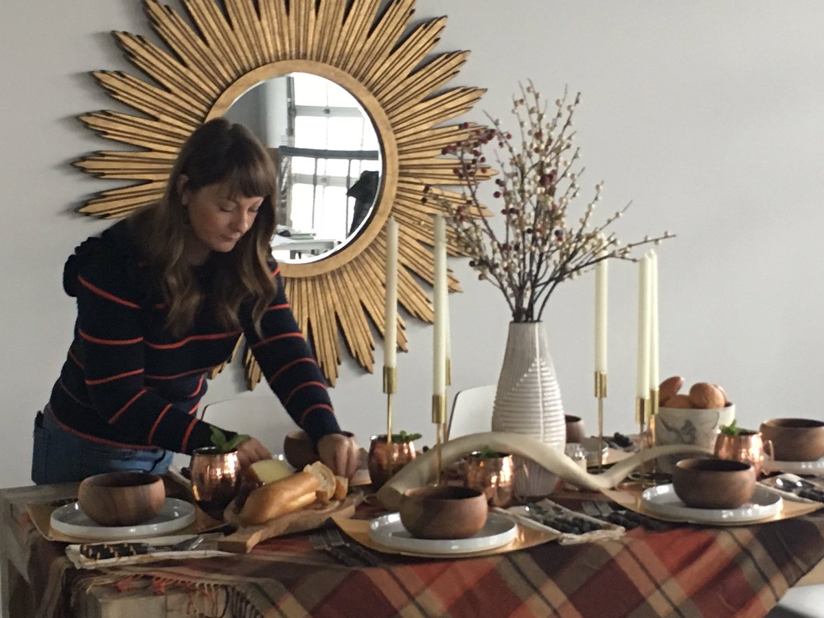 thehavenly's tweet image. #BTS of our fall shoot with designer Kylee T.! Can't wait to bring you guys the final look 👀