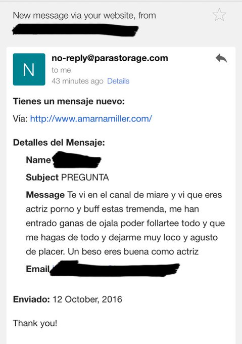 Despu&eacute;s del v&iacute;deo en @MIAREsproject los mensajes empiezan a llegar... 🤔 https://t.co/OeYwwWyJ4Z<a class="tags" target="_blank" title="On Twitter" href="/?out=eyJ0eXAiOiJKV1QiLCJhbGciOiJIUzUxMiJ9.eyJpYXQiOjE3MjA4MjUxNjAsImlzcyI6InR3cG9ybnN0YXJzLmNvbSIsIm5iZiI6MTcyMDgyNTE2MCwiZXhwIjoxNzUyMzYxMTYwLCJyZWRpcmVjdF91cmwiOiJodHRwczovL3R3aXR0ZXIuY29tL01JQVJFc3Byb2plY3QifQ.5RJaw31c3NZkE-dpcJPGJxYtA6QhA0bh0nXwzvEFyL3Hl-miB6Lg6k33rR6532699a5IA54_tni_ERHtwCcu2Q">@MIAREsproject</a><a href="/tag/selfie"class="tags"><span>#selfie</span></a>