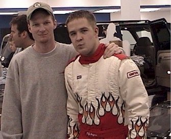 ArenaRacing's tweet photo. @DaleJr @Tjmajors   I thought you 2 may like this from 2002 with the roles reversed. @ArenaRacing https://t.co/kSA8DMrNTX