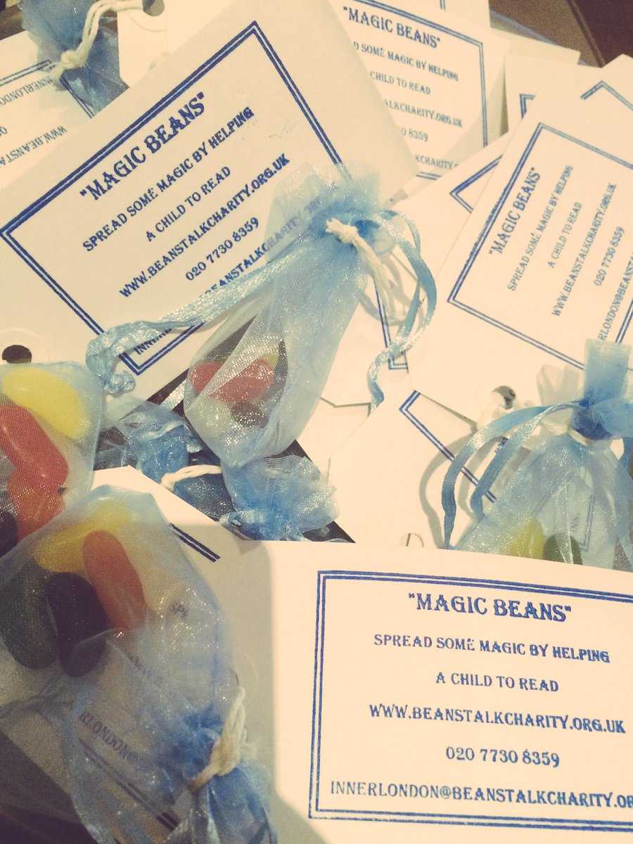 Getting the magic beans ready for Saturday 💫 Still time to book your seats here beanstalkcharity.org.uk/Event/beanstal… 📚💙🌱💙📚