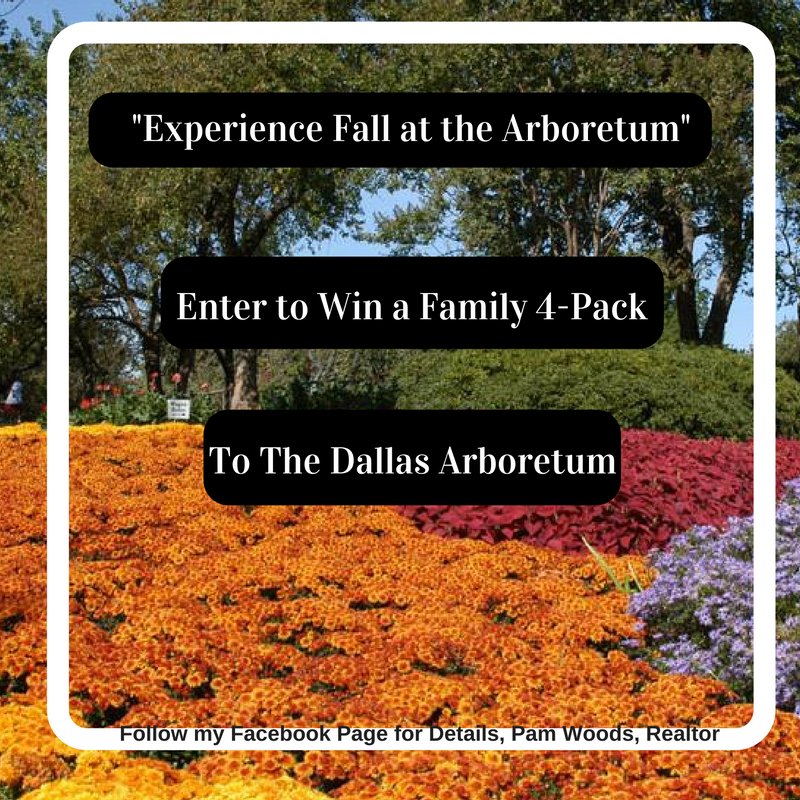 PamWoodsRealtor's tweet photo. I'm hosting a fun giveaway on my Facebook Page. Enter to win tickets to @dallasarboretum #DallasRealtor https://t.co/y0HhGy1co4
