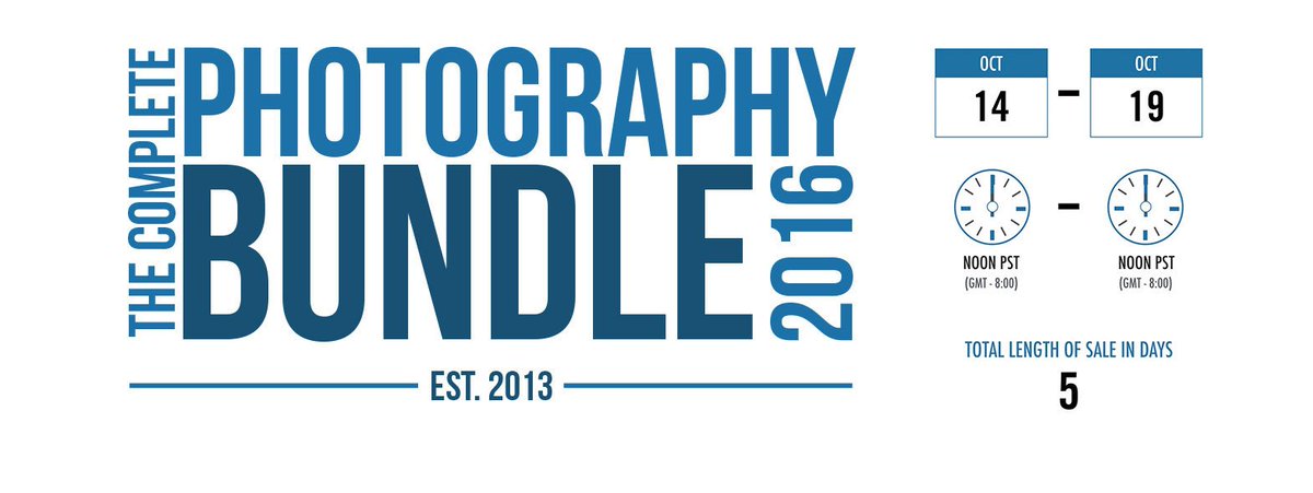 5DayDeal.com - Save Give Learn Create - largest photography bundle deals 4 Days only! Find out more here!
facebook.com/5DayDeal?utm_s…