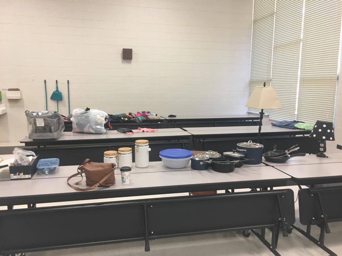 Rockfish Elementary in Hope Mills open from 10am4pm they have water