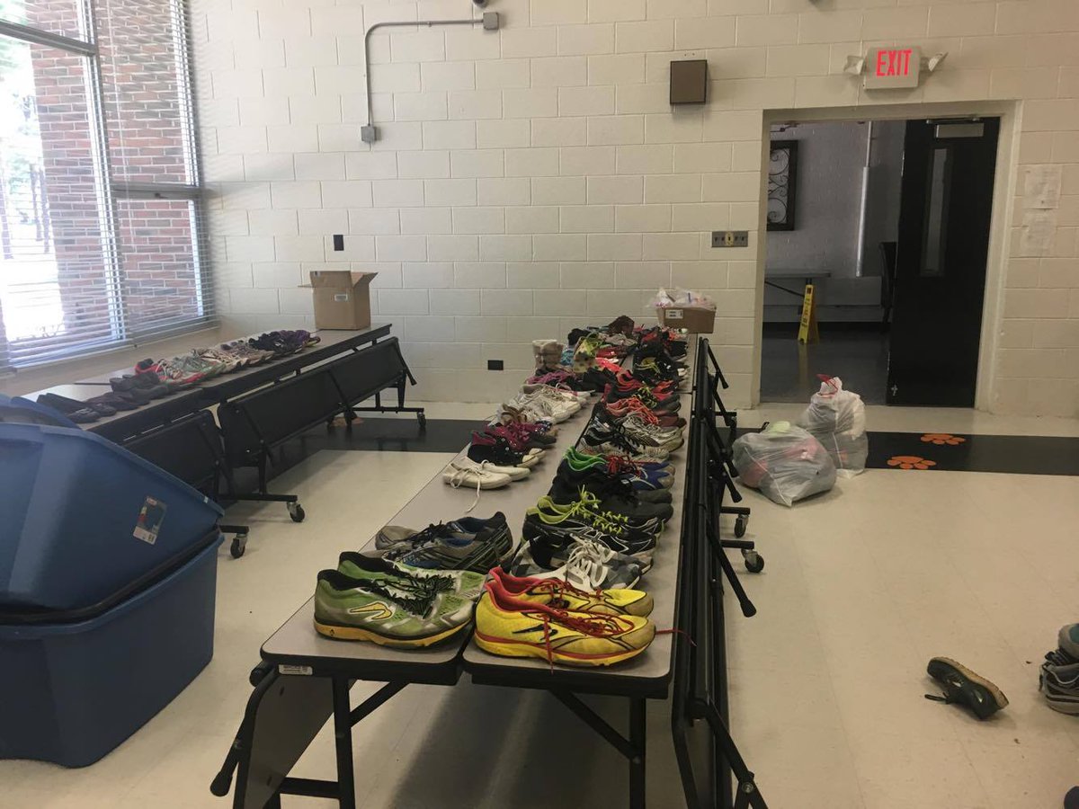 Rockfish Elementary in Hope Mills open from 10am4pm they have water