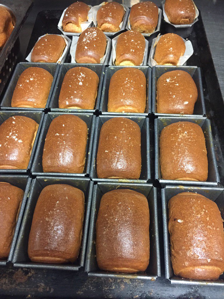 Uriah's brioche for the bertani dinner tonight. Yeaahh.. <a href="/theoxbristol/">The Ox</a>