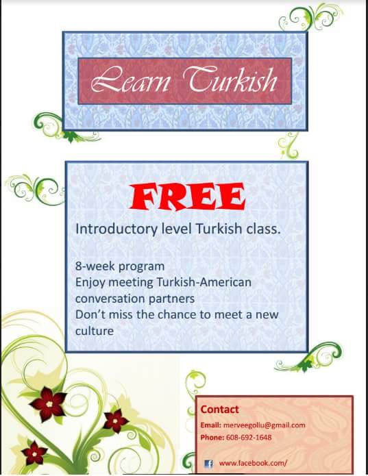 AtlasLouisiana's tweet photo. Free Turkish class at Tulane University https://t.co/pZFaStGTUZ