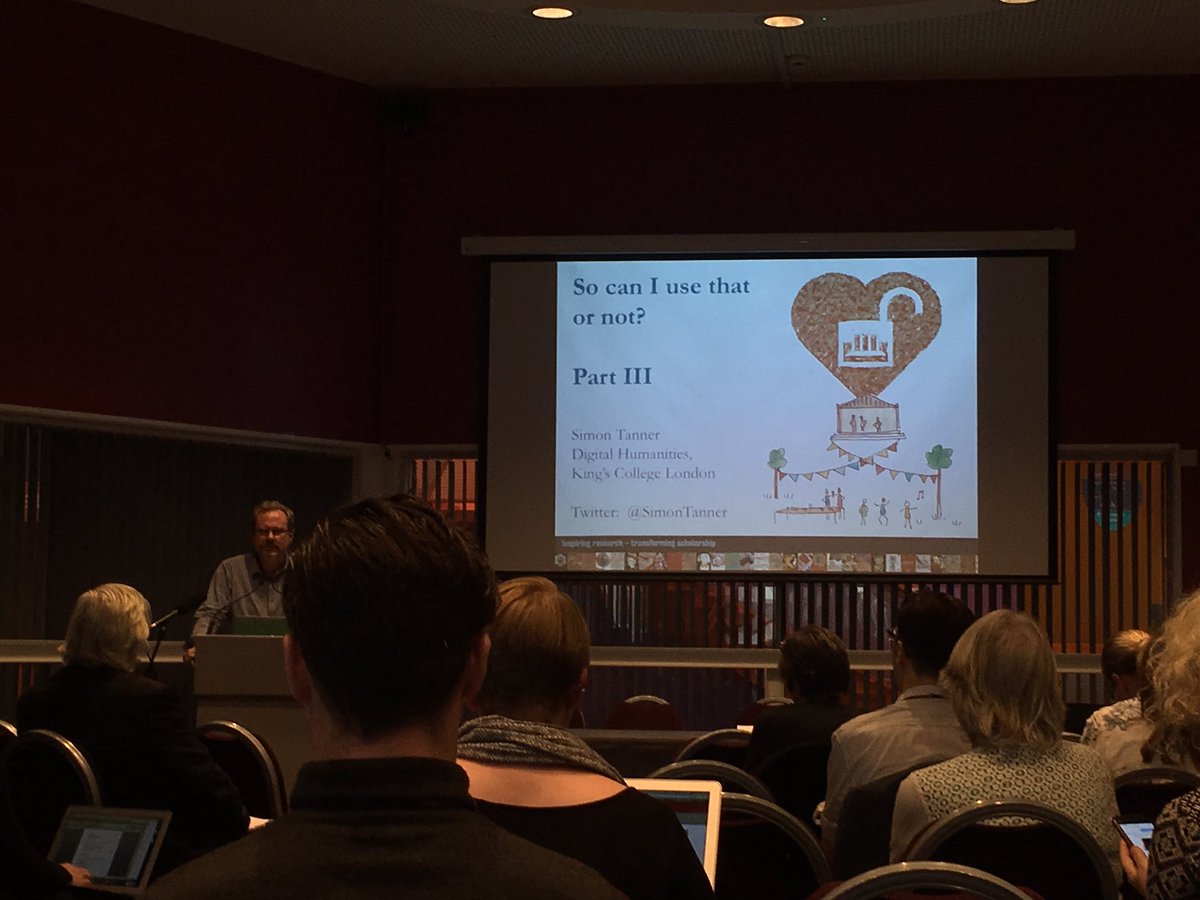 time_image's tweet image. 'Sometimes copyright is fine, but sometimes we can't even start a project because it's too big a risk.' @SimonTanner #DCDC16