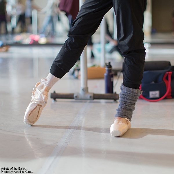 nationalballet's tweet photo. #BalletByte: Tendu – The working foot slides along the floor with only the tips of the toes touching when extended. https://t.co/2k8JOS3oD1
