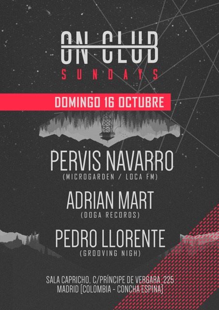 OnClub_Spain's tweet photo. #Technomingo #ONCLUBsundays #Chapter038 con @pervisnavarro @AdrianMart #PedroLlorente y sobre todo con mucho musicOnClub https://t.co/EtsVO4wWAd