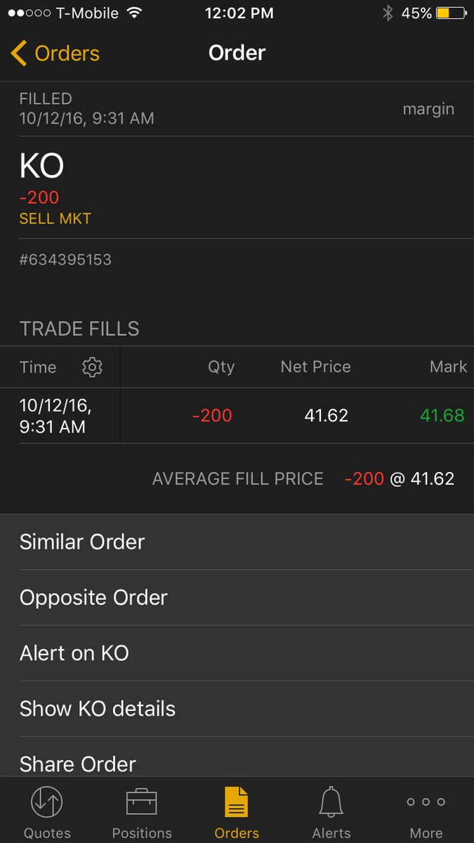 mosaictheories's tweet photo. YES YES... WINNING TRADES THAT'S ALL I'LL EVER NEED!!! #optionswriter #weeklys #binary #ko #novol https://t.co/n5uUmc0qm1