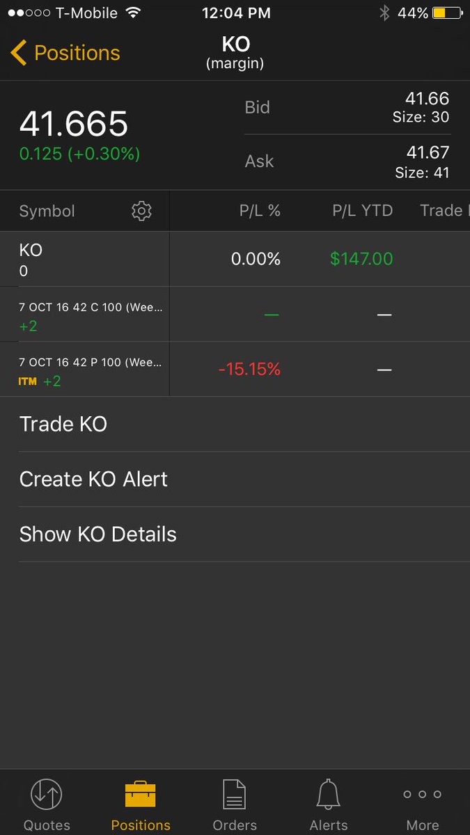 mosaictheories's tweet photo. YES YES... WINNING TRADES THAT'S ALL I'LL EVER NEED!!! #optionswriter #weeklys #binary #ko #novol https://t.co/n5uUmc0qm1