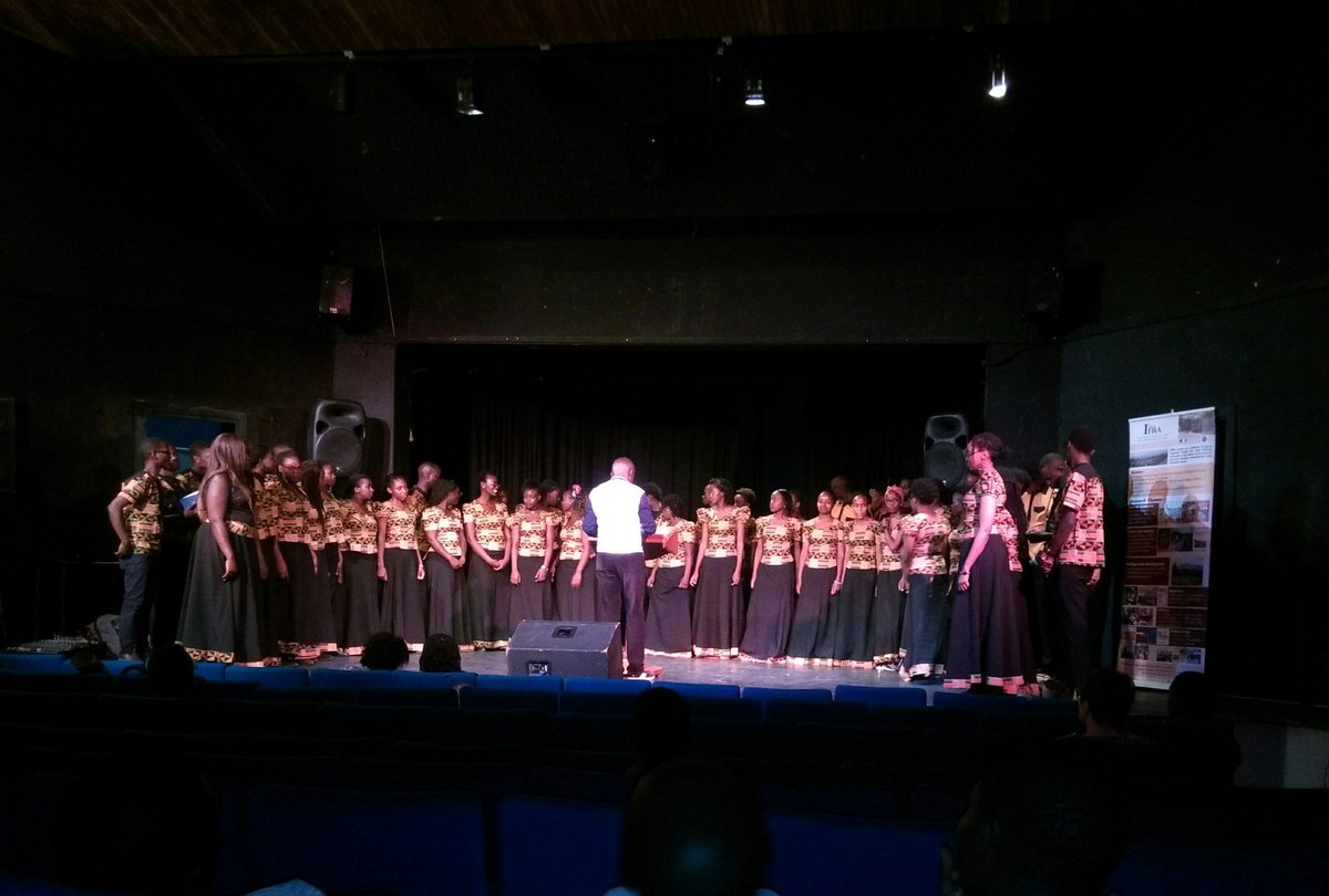 TukMusic's tweet photo. TUK Choir on stage @ IFRA conference 2016 https://t.co/1HUosRKsVE